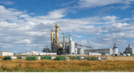 Grain processing facility.
