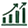 Dark green bar-chart and rising-arrow icon used in the agriculture GDP statistic.