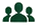 Dark green group-of-people silhouette used in the agriculture jobs statistic.